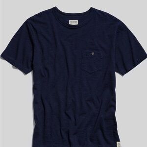 Todd Snyder Indigo Slub Pocket Tee | Size L | NWT